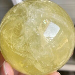 Citrine Crystal Sphere